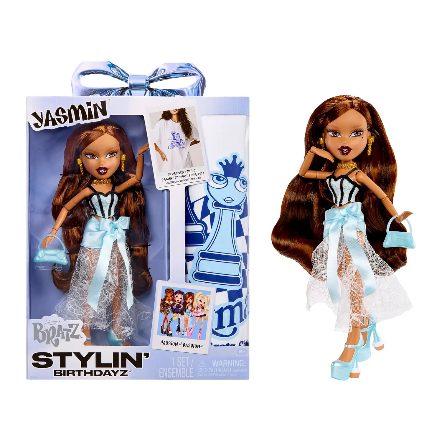 Bratz Stylin' Birthdayz Doll - Yasmin - collezionabili bambina