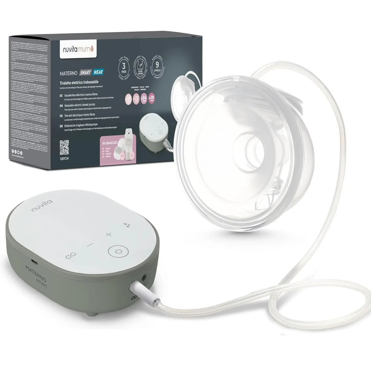 Tiralatte Elettrico Materno Indossabile Smart Wear 3 Fasi - allattamento