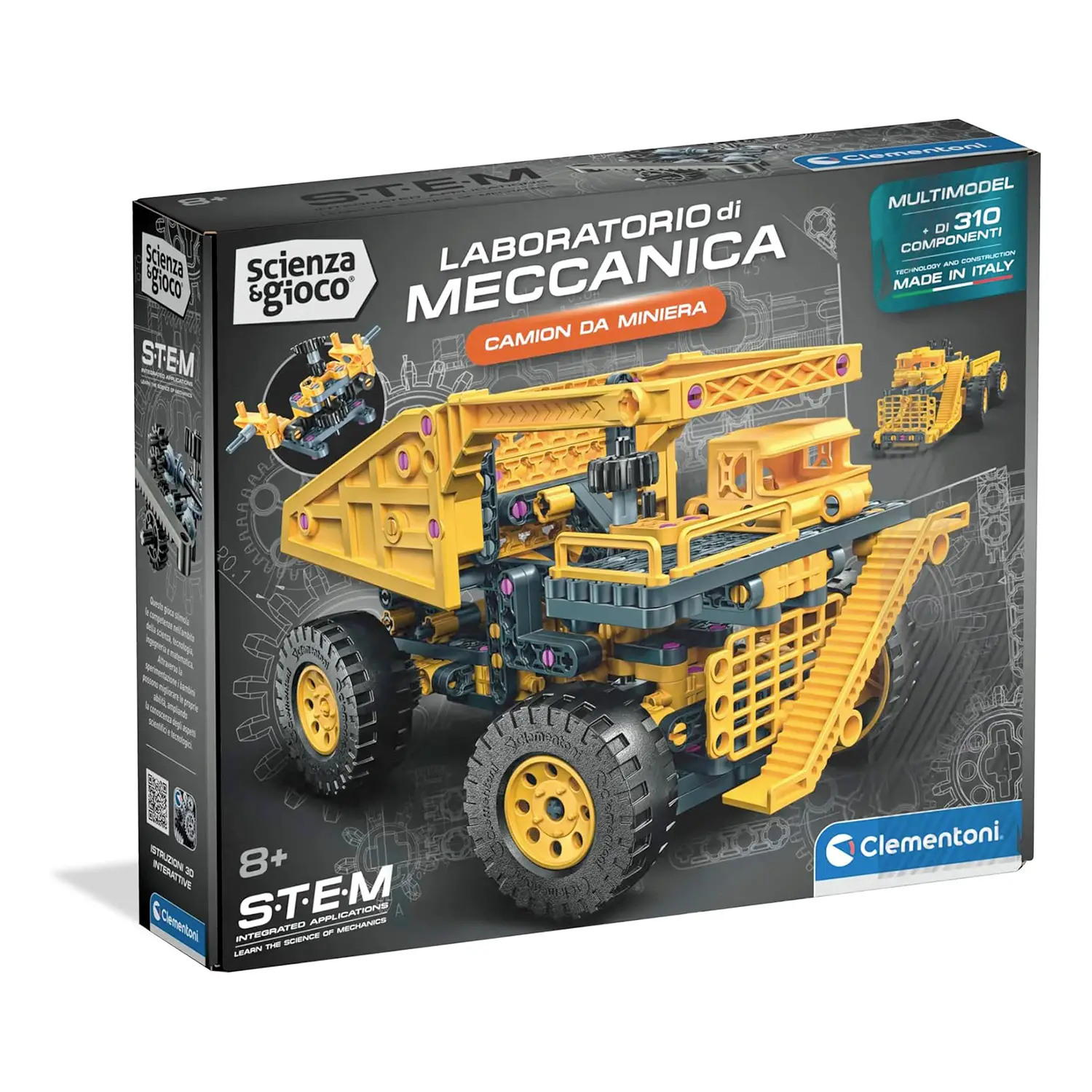 Scienza & Gioco Laboratorio Di Meccanica Camion Da Miniera - creatività