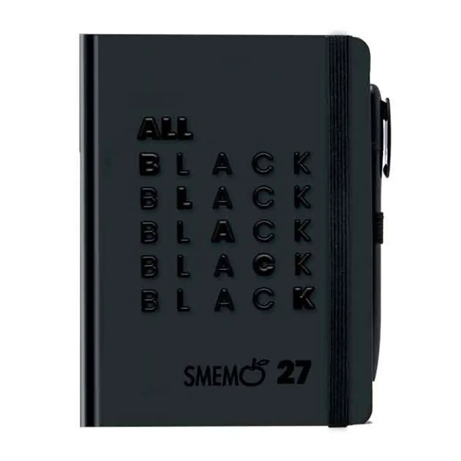 Smemo 12 Mesi 2026/27 All Black Giornaliera - diari