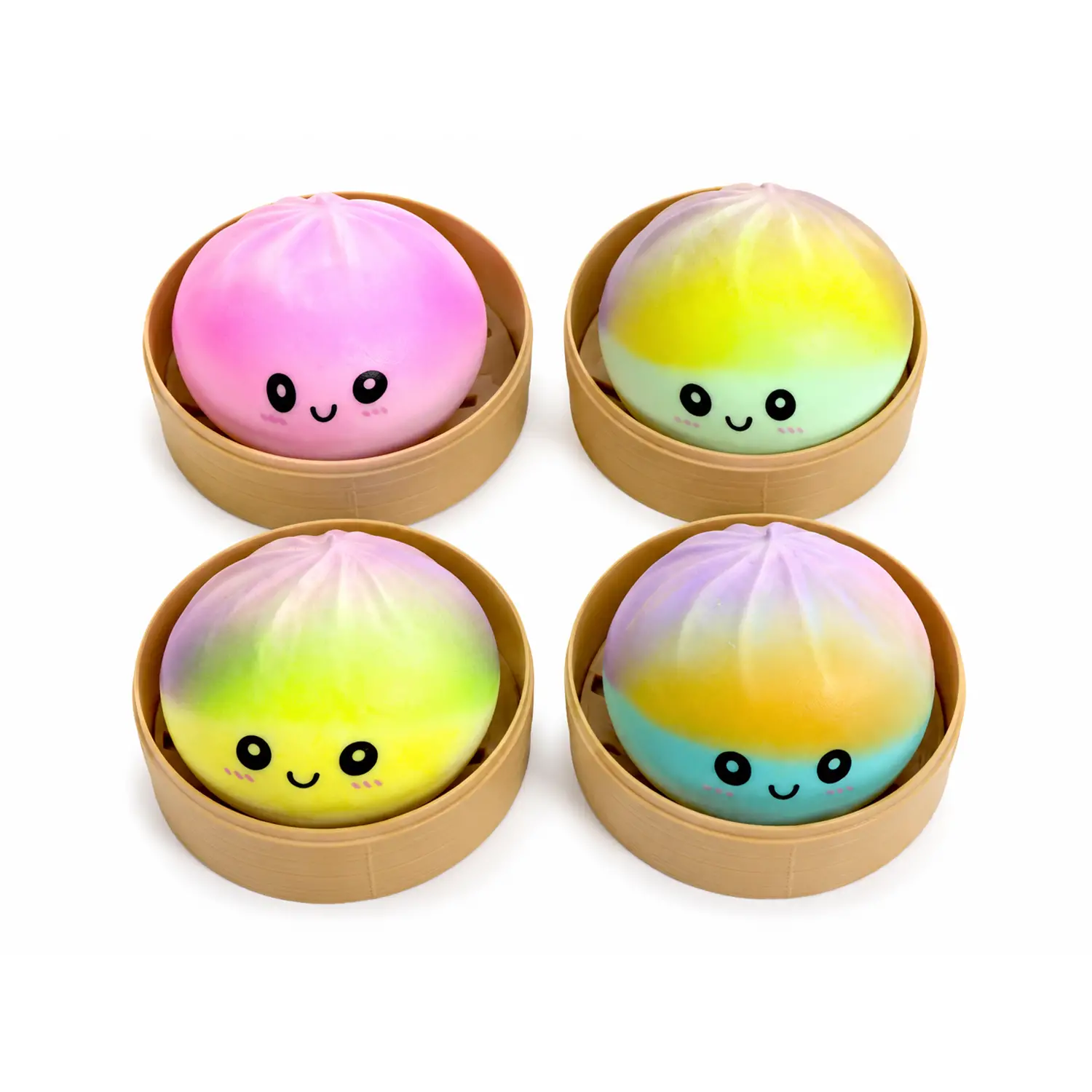 Baozi Squishy Psychedelic Ravioli Cinesi Morbidi Antistress - collezionabili bambina