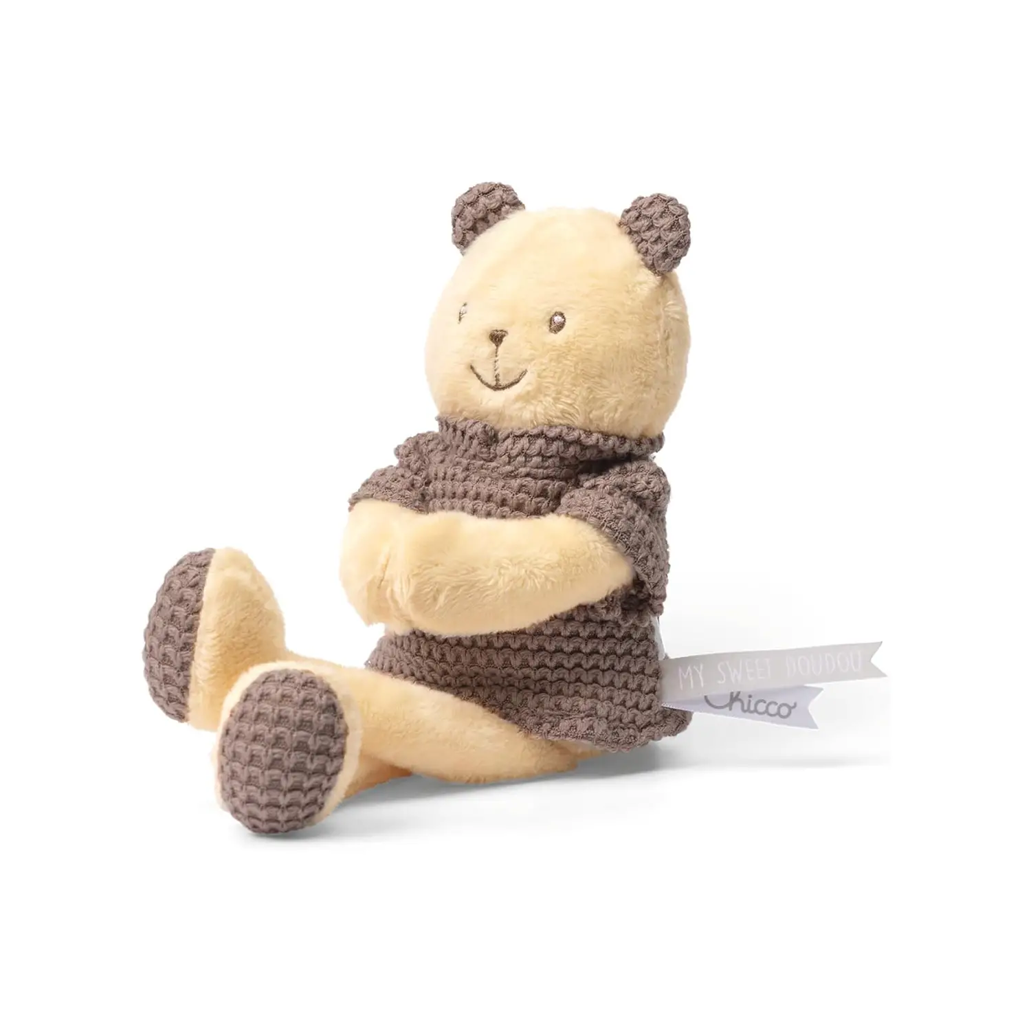 Chicco Peluche Neonato Morbido Velour Orsetto - Primi giochi