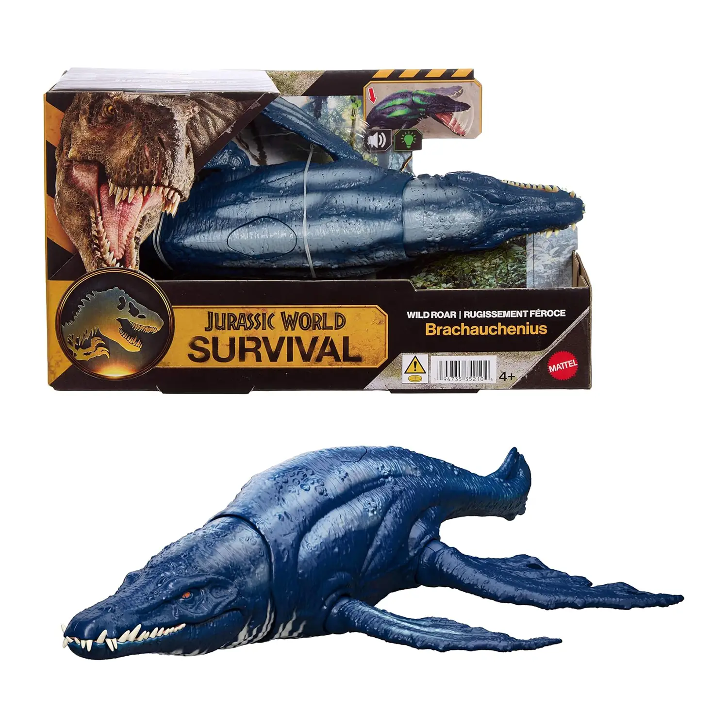 Jurassic World Survival Ruggito Selvaggio Brachauchenius JKL79 - action figures ed accessori