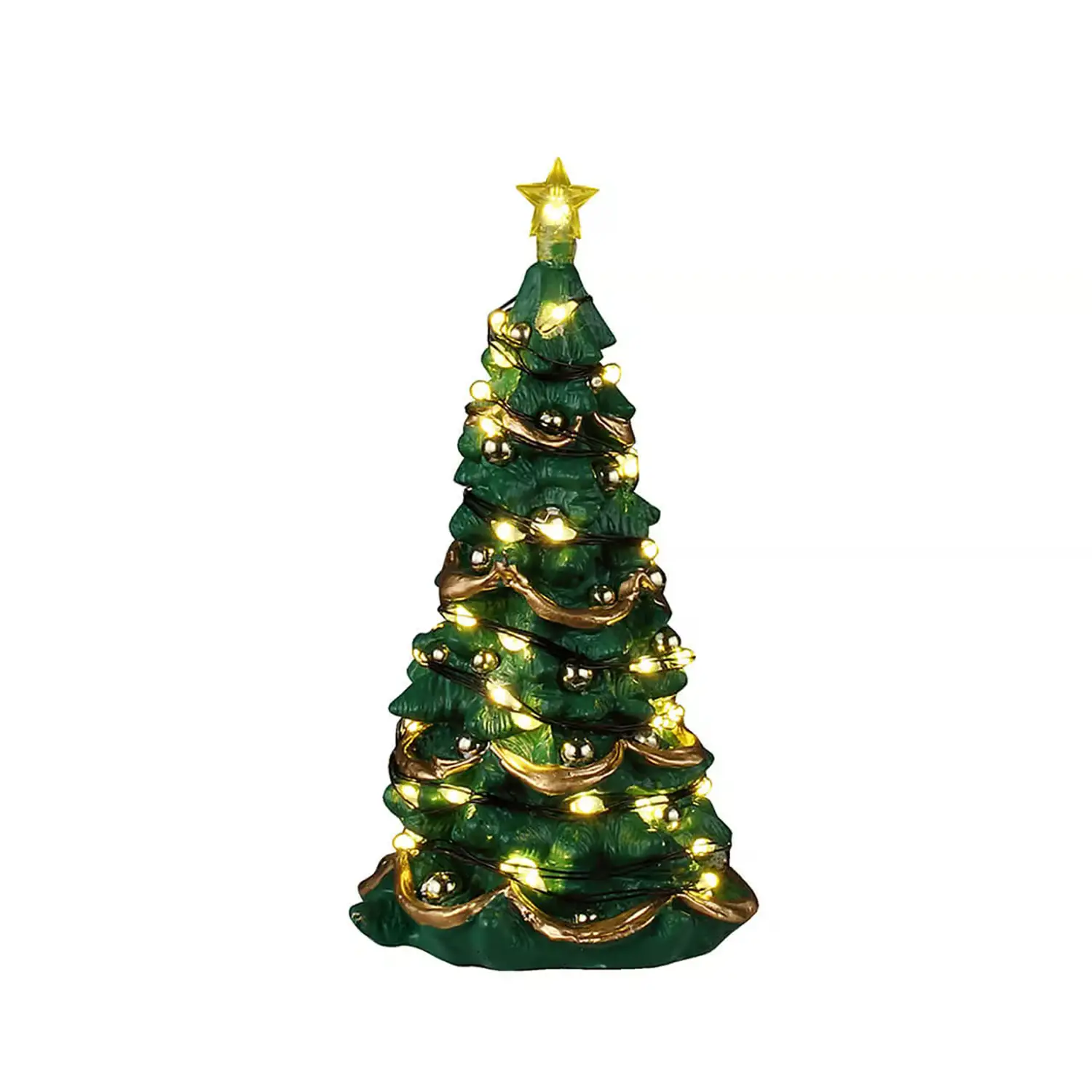 Lemax Joyful Christmas Tree Clear Light 54525 – Albero Natalizio Luminoso - scene e villaggi