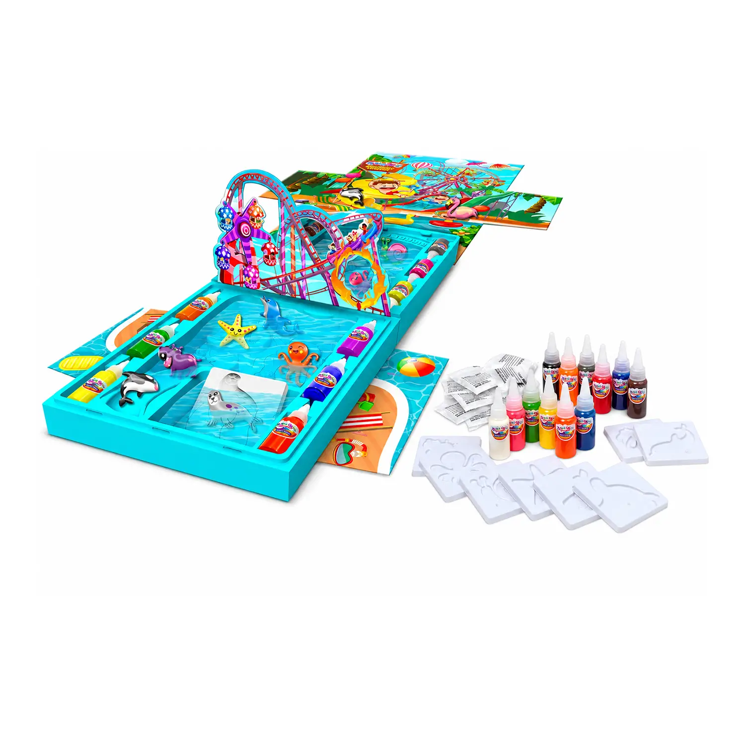 SIMBA Aqua Gelz Starfish Lagoon Playset - Set Creativo Stella Marina - creatività
