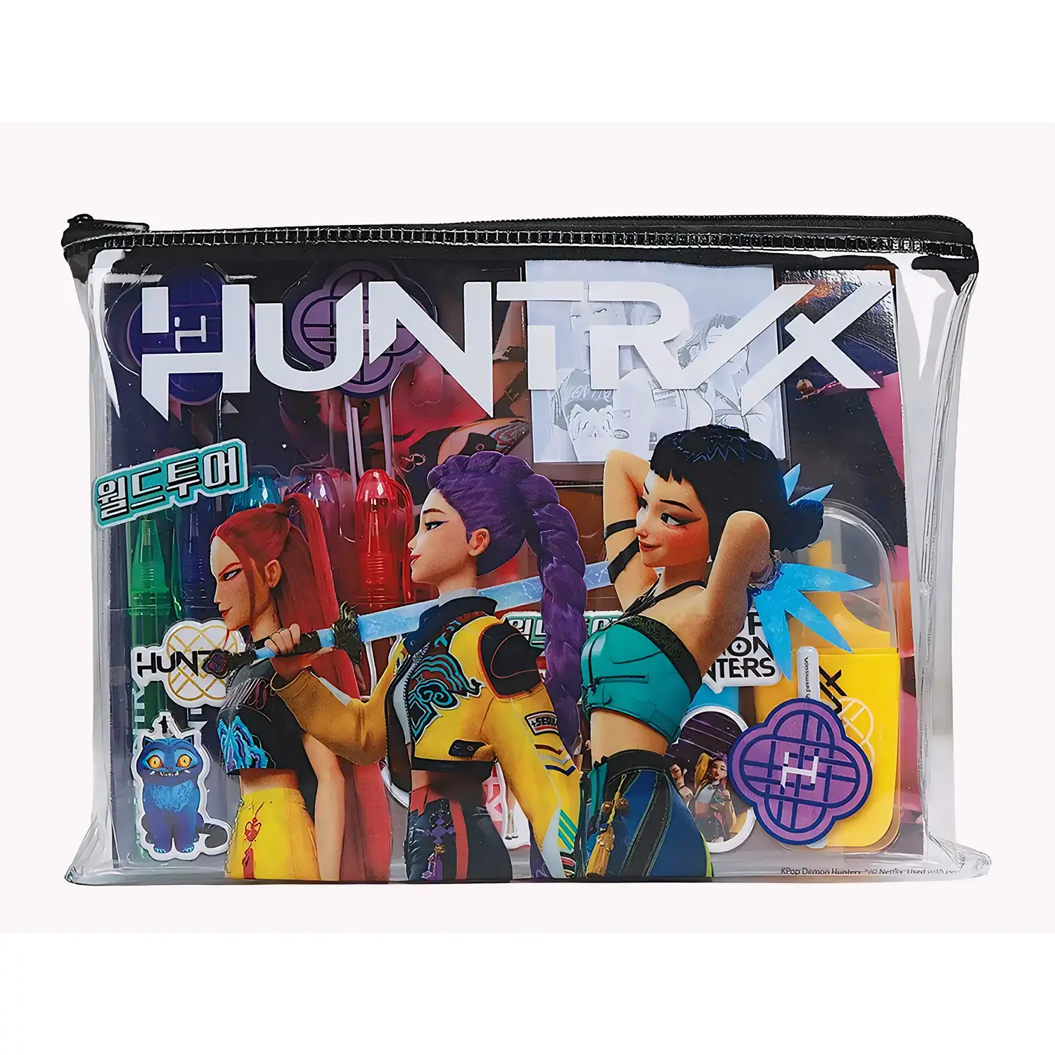 K-Pop Demon Hunters Set Cancelleria con Astuccio - cancelleria