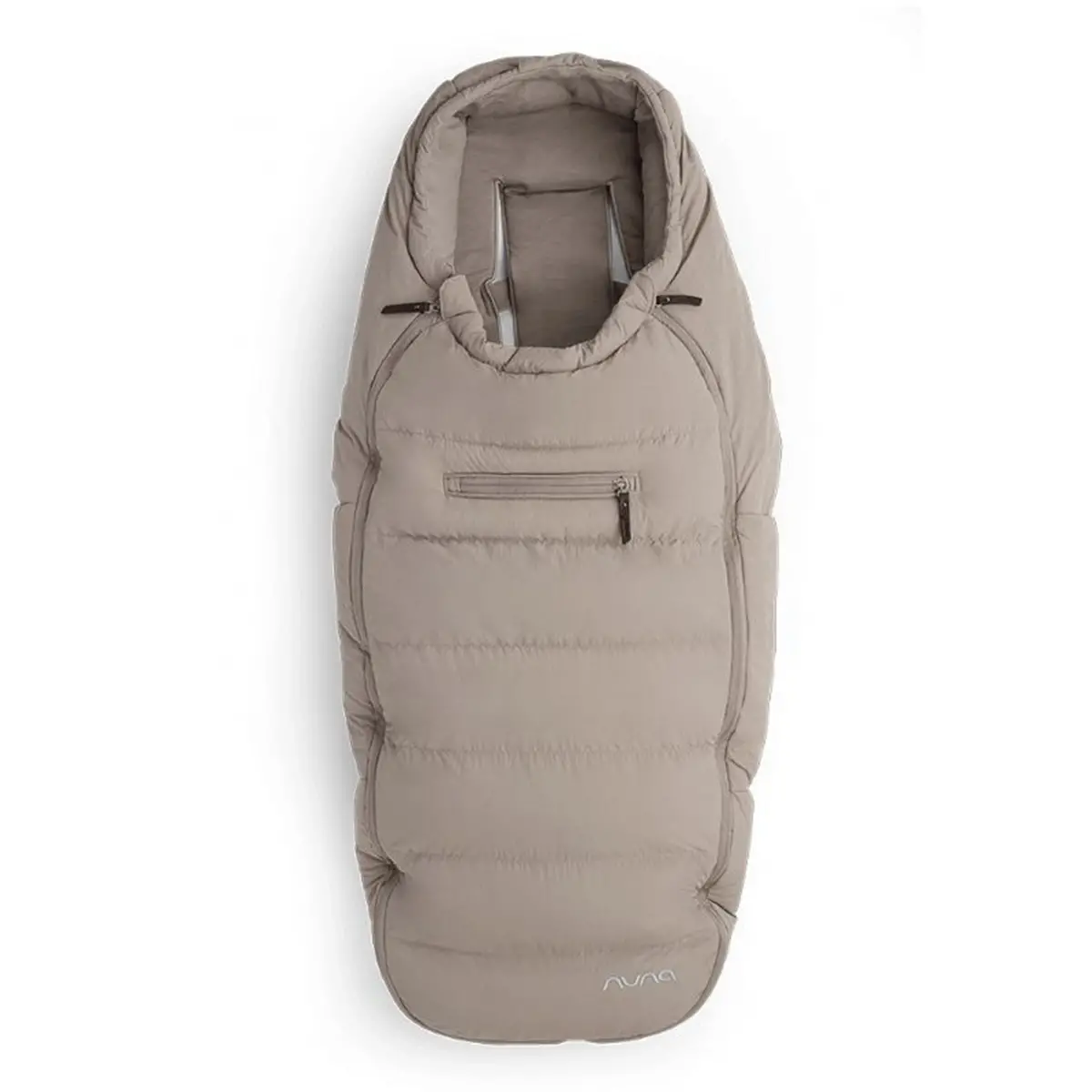Nuna kit invernale per Passeggino- Sacco + Moffole chestnut - sacchi termici