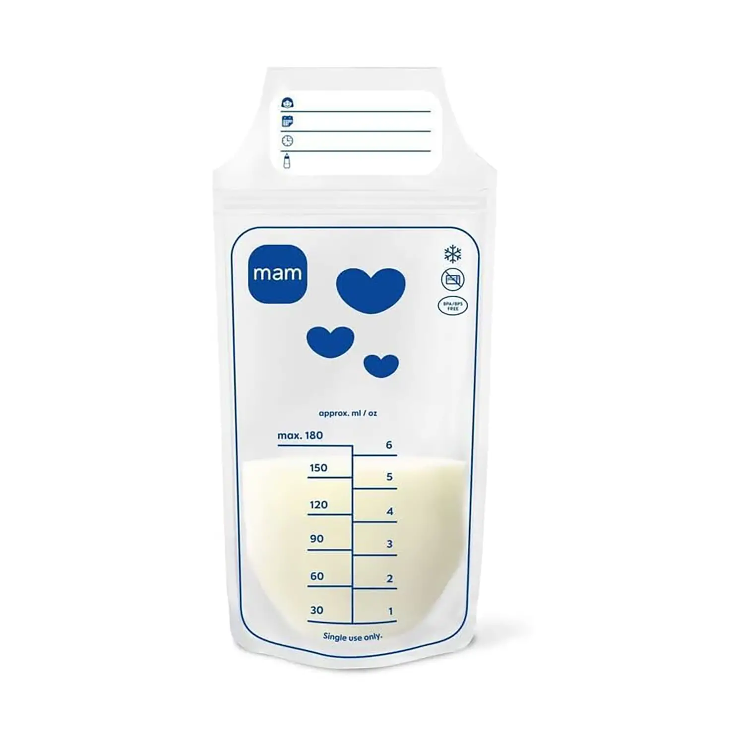 Sacchetti Per Latte Materno Milk Bag Mam 25 Pezzi - accessori