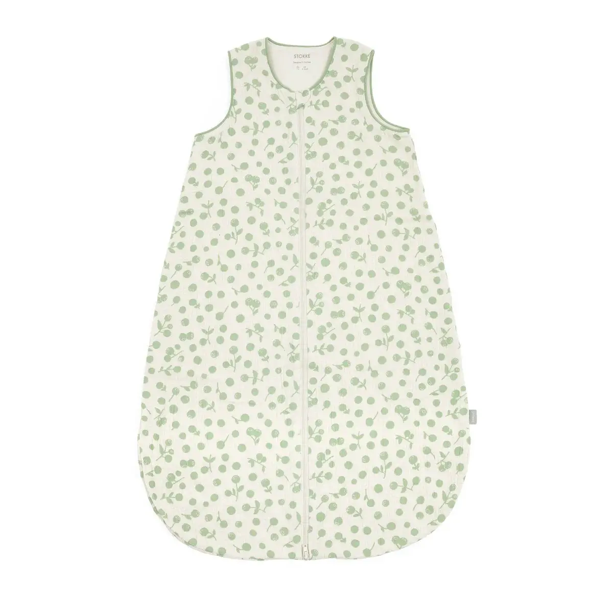 Stokke Sleeping Sack Summer 6-12m Ocs Sage Green Berries - sacchi termici