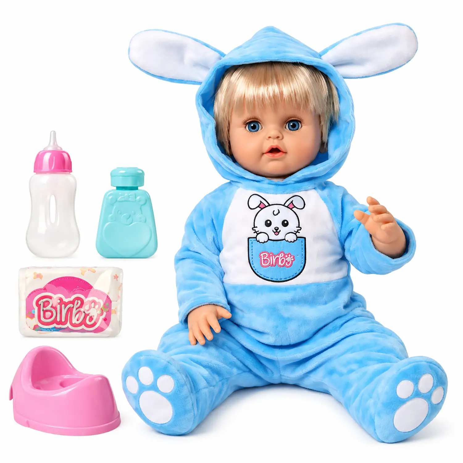 Birby Fantasy Bambola Coniglietto Interattivo - collezionabili bambina