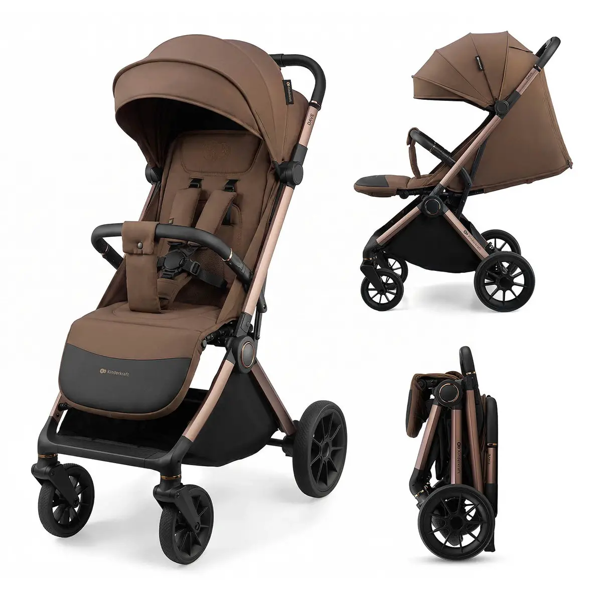 Kinderkraft Passeggino Dave Marrone - passeggini compatti