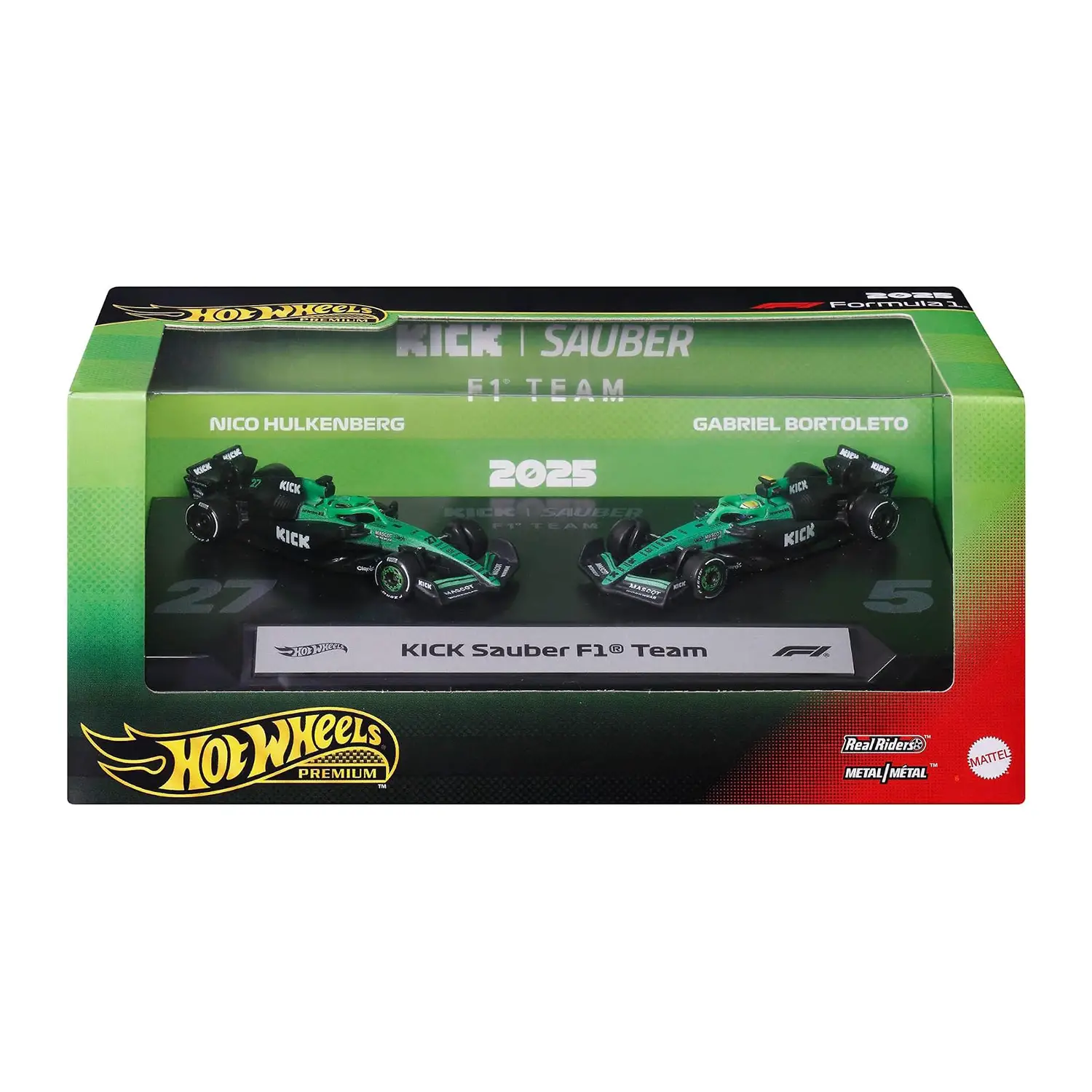 Hot Wheels Kick Sauber F1 2-Pack JMM92 - modellini