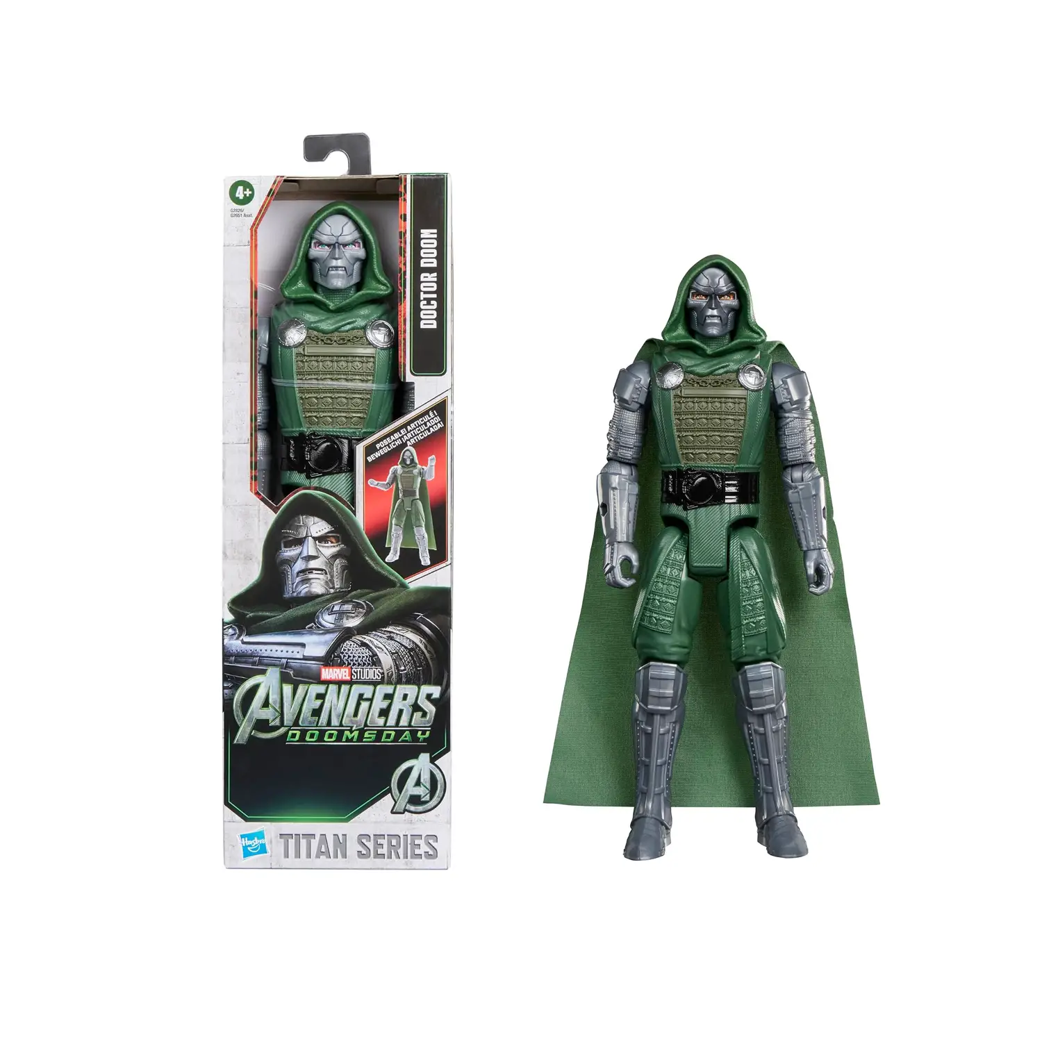 Avengers Doomsday Titan Hero Personaggio Articolato 30cm - Doctor Doom - action figures ed accessori