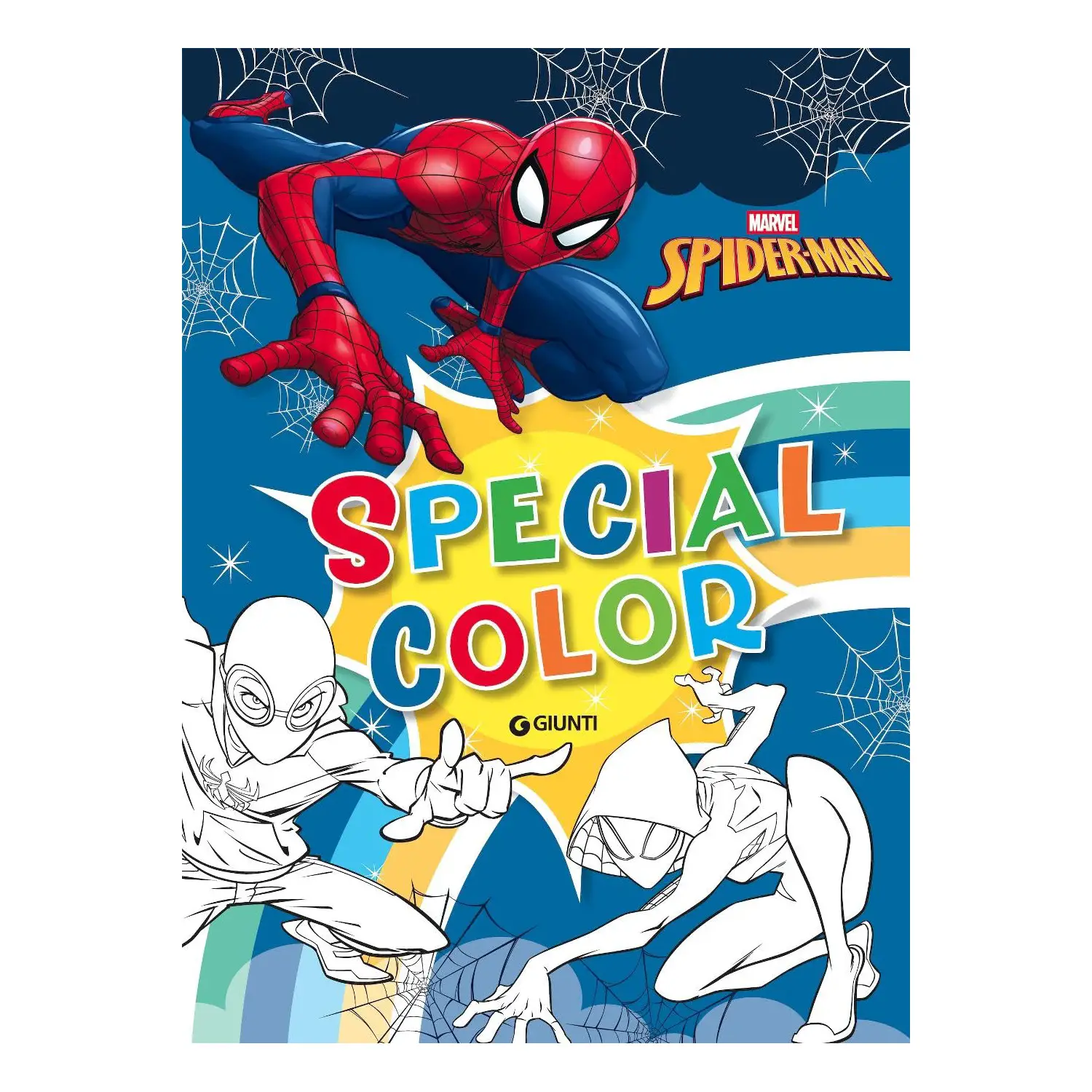 Spider-Man - Maxi Supercolor Special Libro da Colorare - Prima biblioteca