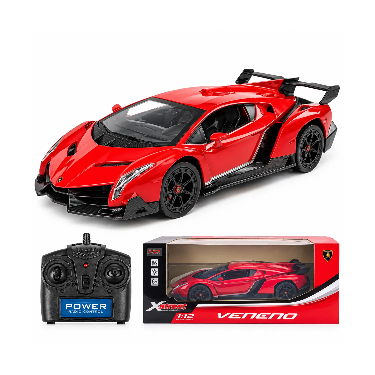 Auto Lamborghini Veneno Scala 1:24 Con Radiocomando - radiocomandi