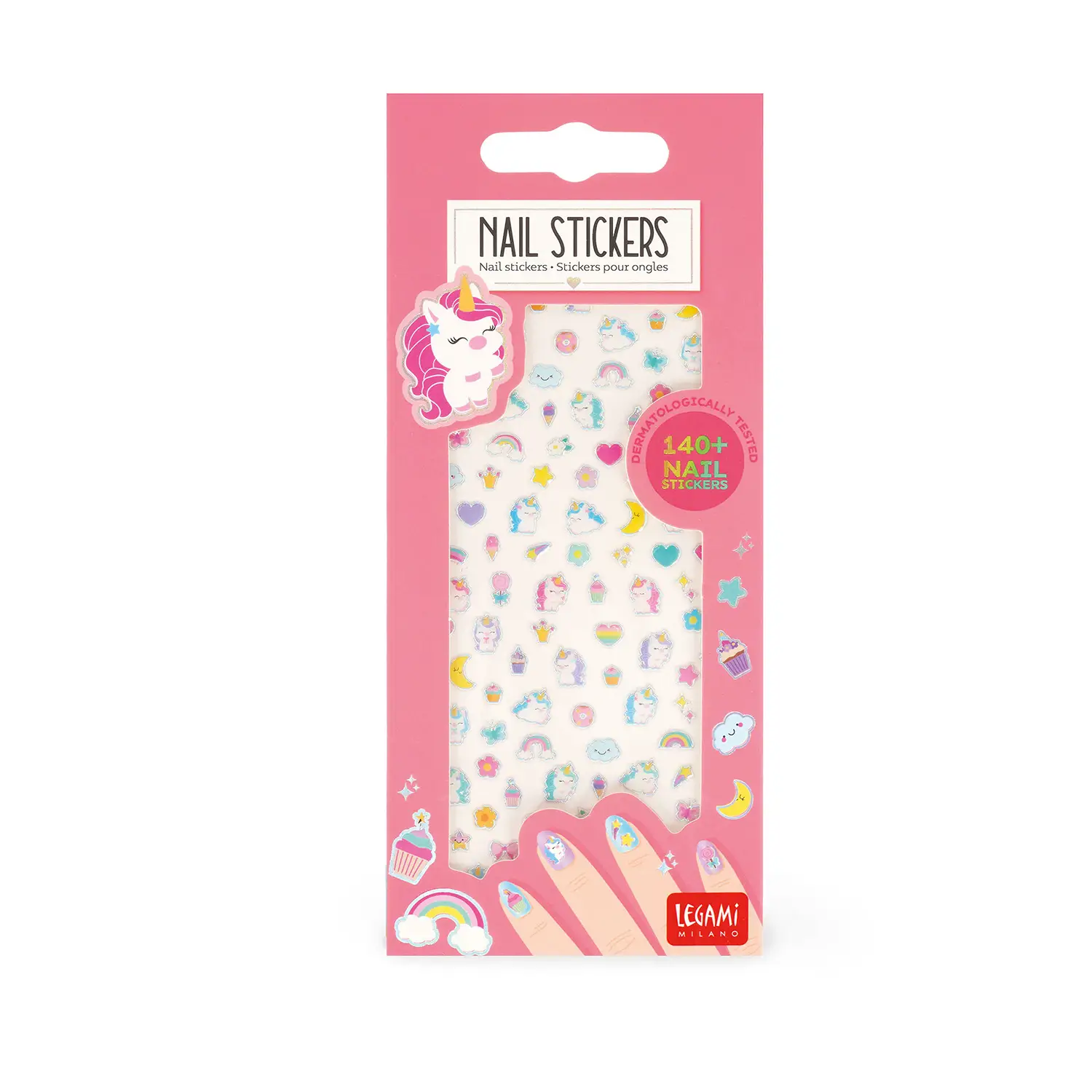 Legami Nail Stickers Adesivi Per Unghie - Unicorn - legami