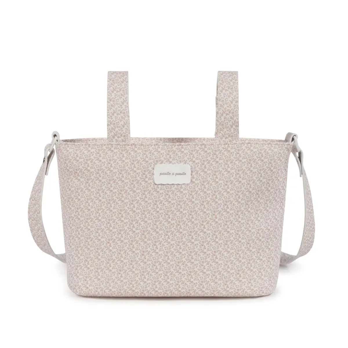 Pasito a Pasito Borsa Crossbody Maison Tender Fiori Rosa - borse e zaini