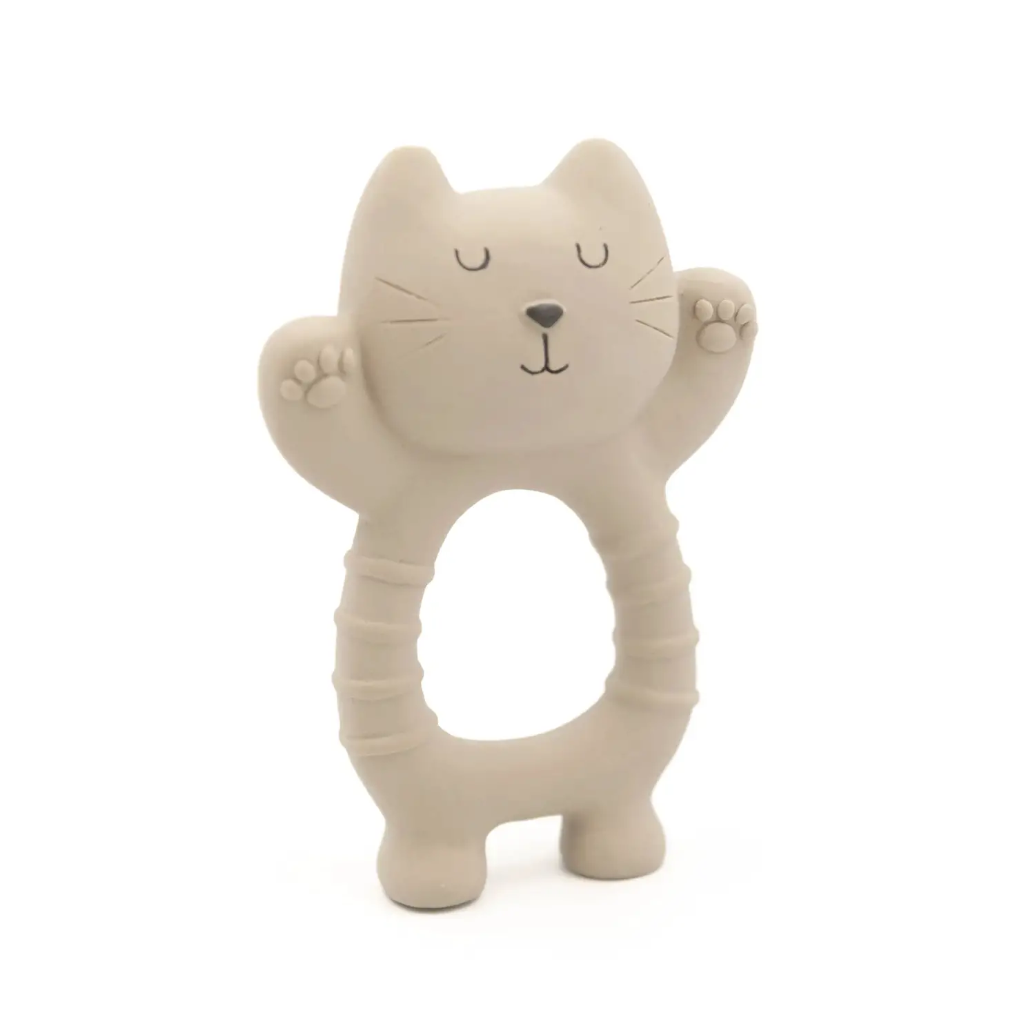 Bamboom Gatto in Gomma Naturale per Dentizione Sand - massaggia gengive