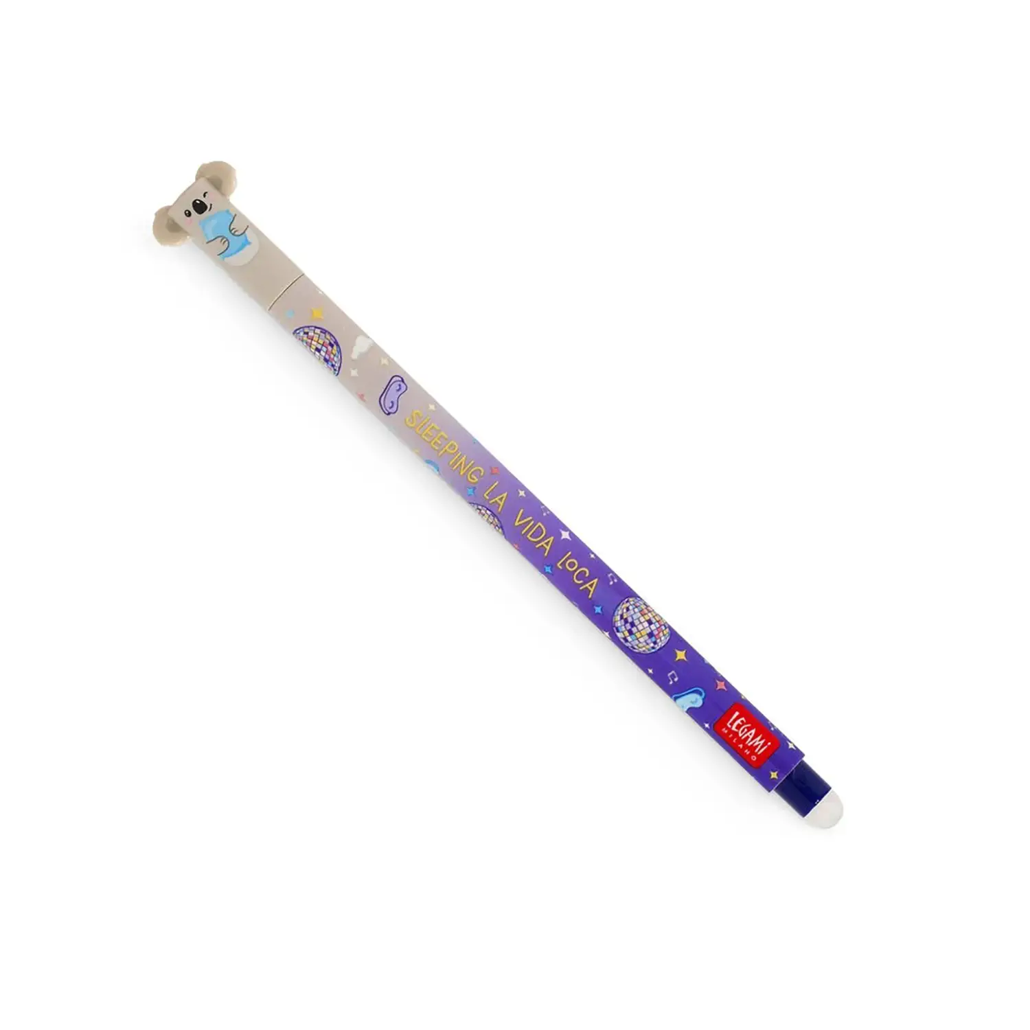 Legami - Penna Gel Cancellabile Koala Sleeping La Vida Loca - legami