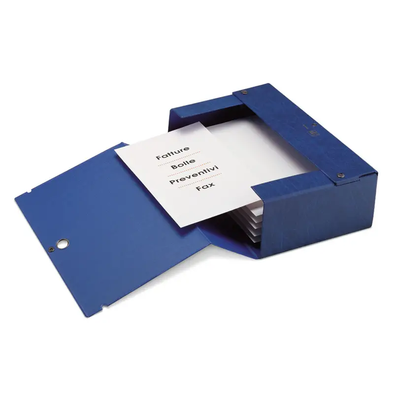 Cartella Scatto Sei Rota Dorso 120 Blu - Archiviazione