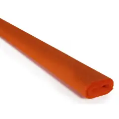 Carta Crespa Arancio Premium Pesante – Rotolo da 50 cm × 2,5 m, 180 g/m²