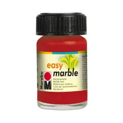 Marabu Easy Marble Rosso 15 ml – Colore per Marmorizzazione