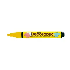 Pennarello per Tessuti - Punta 3 mm - Giallo | Marker Permanente per Stoffa