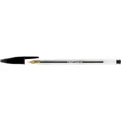 Penna a Sfera Bic Cristal – Inchiostro Nero, Punta 1 mm