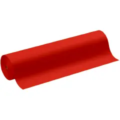 Carta per Fondali Super Poster Murales Uso Scuola, Rotolo 10 Metri, Rosso