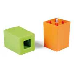 Set 4 Piedi per Mobile Nova Arancio