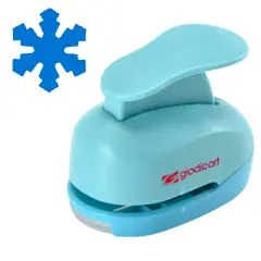 Fustella Midi Fiocco di Neve 25 mm – Giodikrea per Scrapbooking e Progetti Creativi