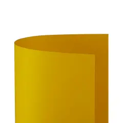 Cartoncino Bristol Liscio 200 gr - 25 Fogli 50x70 cm - Giallo Oro