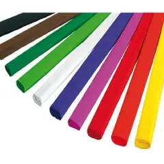Carta Crespa Giodikrea – 10 Rotoli – 55 gr – 10 Colori Assortiti