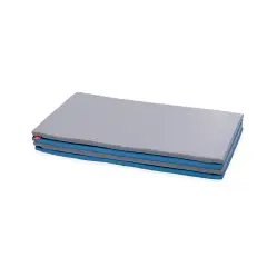 Materasso Richiudibile Grigio-Azzurro