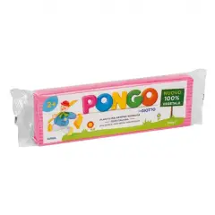 Plastilina Pongo By Giotto – Panetto 350 g Rosa | 100% Vegetale e Sicura