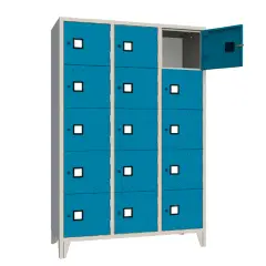 Armadio Casellario Quadro 15 Posti - Ante Azzurre- Conforme CAM