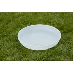 Vassoio Jumbo Circolare Diametro 69 Cm, Bianco