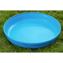 Vassoio Jumbo Circolare Diametro 69 Cm, Azzurro