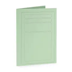 Cartella Per Atti Pesante Con Stampa Verde