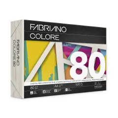 Carta Per Fotocopie Fabriano Colore 80 Gr/mq A4 Avorio Risma 500 Fogli