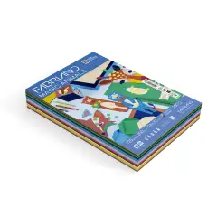 Cartoncino Colorato Magic Animals, 200 Fogli cm.24x32 in 20 Colori da 120 a 290 gr/mq
