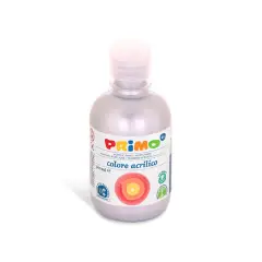 Tempera Acrilica Primo Argento 300 ml – Colore Acrilico ad Acqua ad Alta Coprenza
