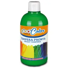 Colore a Tempera Giodicolor Verde 500 ml – Tempera Pronta Superlavabile