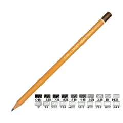 Matita Koh-I-Noor 3H – Matita in Grafite per Disegno Tecnico e Precisione