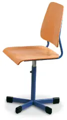 SGABELLO REGOLABILE BLU