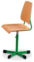 SGABELLO REGOLABILE VERDE