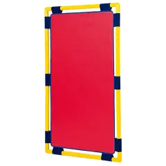 Divisorio Color Alto Rosso 78x120 cm – Pannello Divisorio per Bambini, Scuole e Asili
