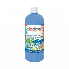 Tempera Pronta Giodicolor 1000 ml  Blu Cobalto
