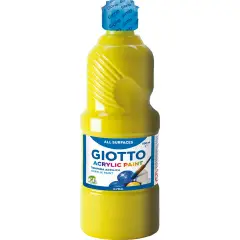 Tempera Acrilica Giotto 500 ml – Giallo