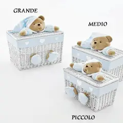 Baule Medio Puccio Azzurro